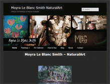 Tablet Screenshot of moyraleblancsmith.com